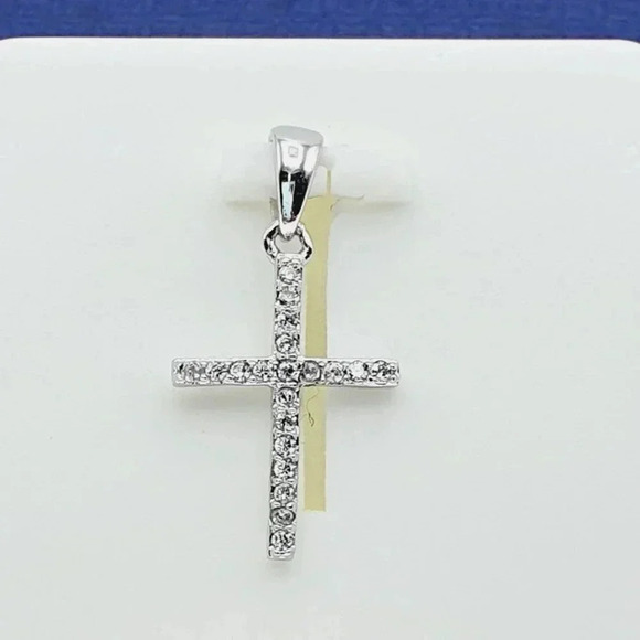 "#925 Sterling Silver Cubic Zircon Pendant for Women/Girls, US925P1060 - Picture 6 of 6